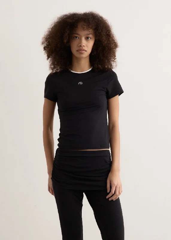 Sheer Women T Shirt for a Stylish and Alluring LookMini T-Shirt