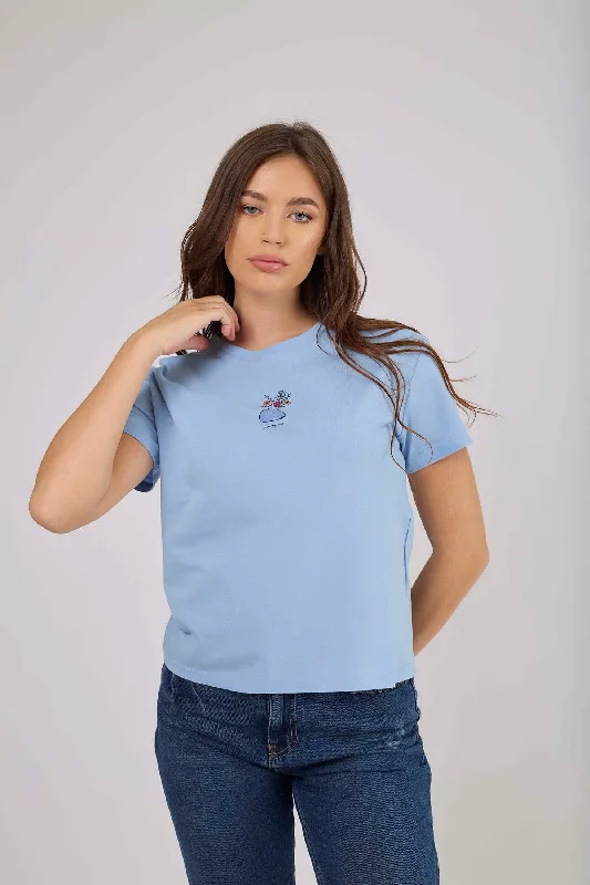 Pocketed Women T Shirt for Added FunctionalityT-Shirt