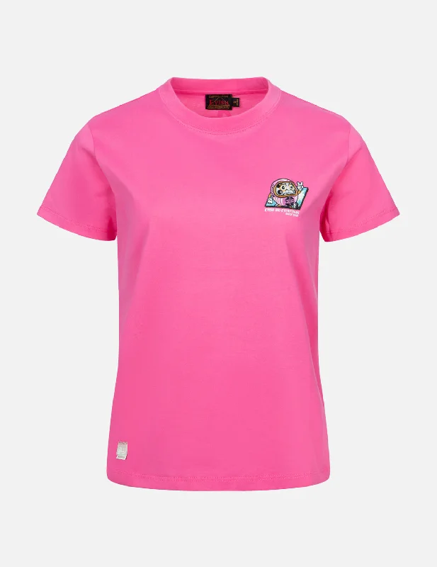 Floral Print Women T Shirt for a Feminine TouchDaruma Embroidery Regular Fit T-Shirt Floral Print Women T Shirt for a Feminine TouchDaruma Embroidery Regular Fit T-Shirt