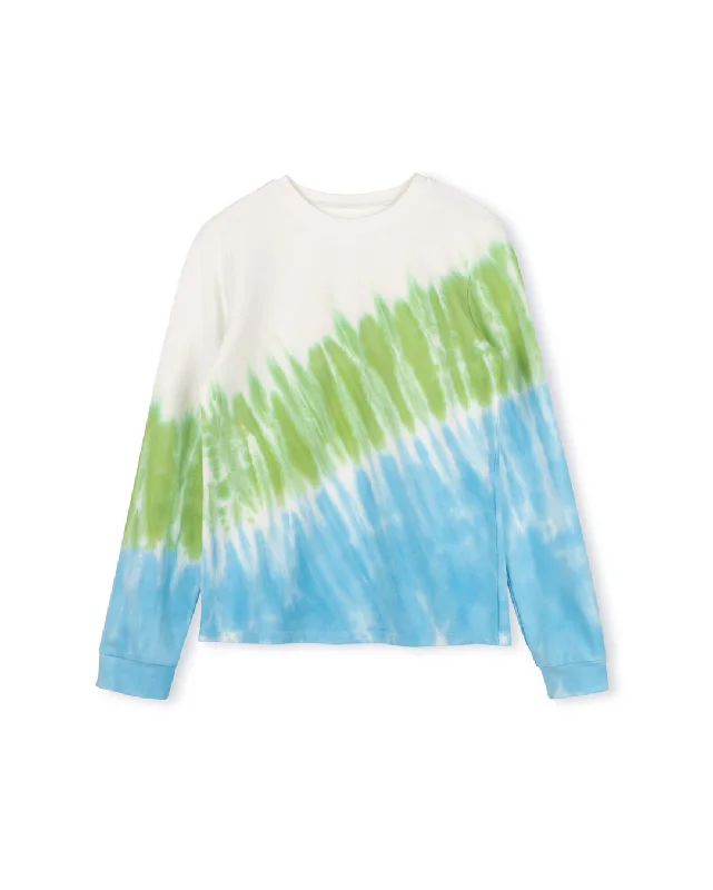Plus Size Women T Shirt for a Comfortable and Flattering FitPrint- On Ombre Tee