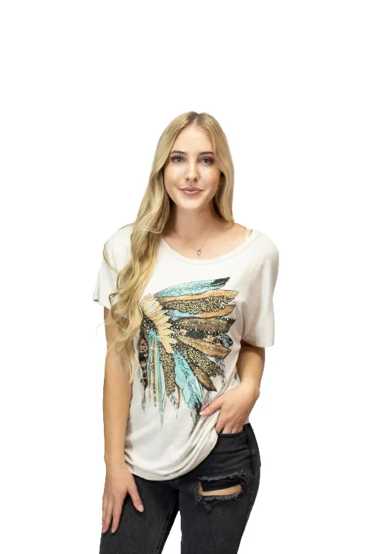 Floral Print Women T Shirt for a Feminine TouchWomen's Liberty Wear Dolman Blouse #7033 Floral Print Women T Shirt for a Feminine TouchWomen's Liberty Wear Dolman Blouse #7033
