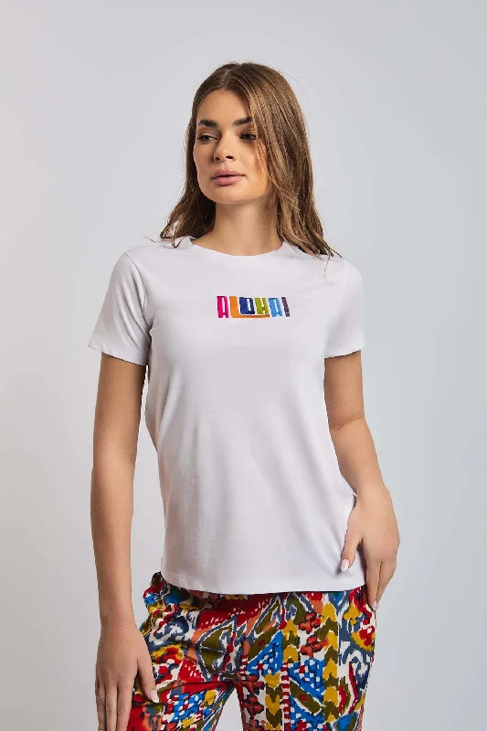 Puff Sleeve Women T Shirt for a Fashion - Forward LookT-Shirt