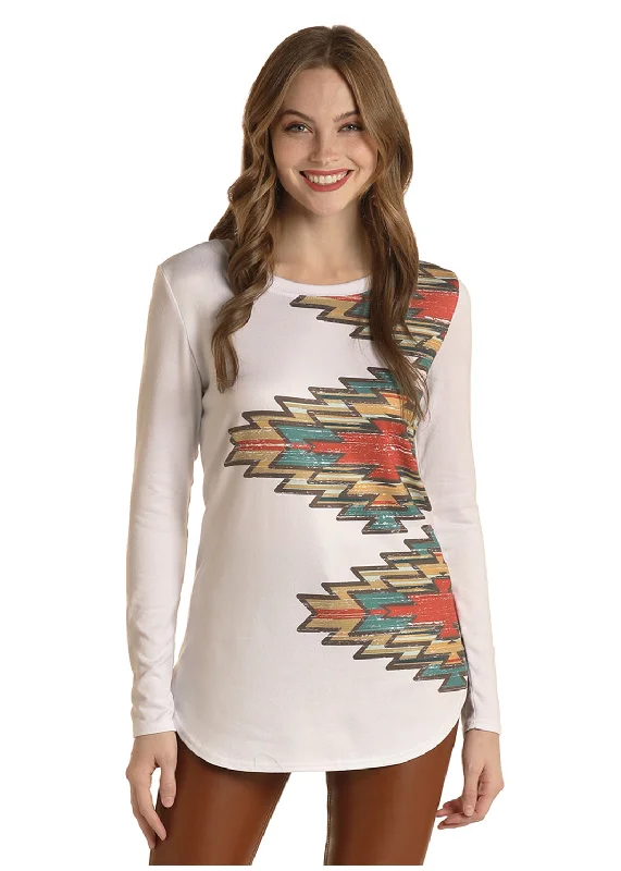 Crew Neck Women T Shirt with a Timeless DesignWomen's Panhandle Swing T-Shirt #WLWT21R019 Crew Neck Women T Shirt with a Timeless DesignWomen's Panhandle Swing T-Shirt #WLWT21R019