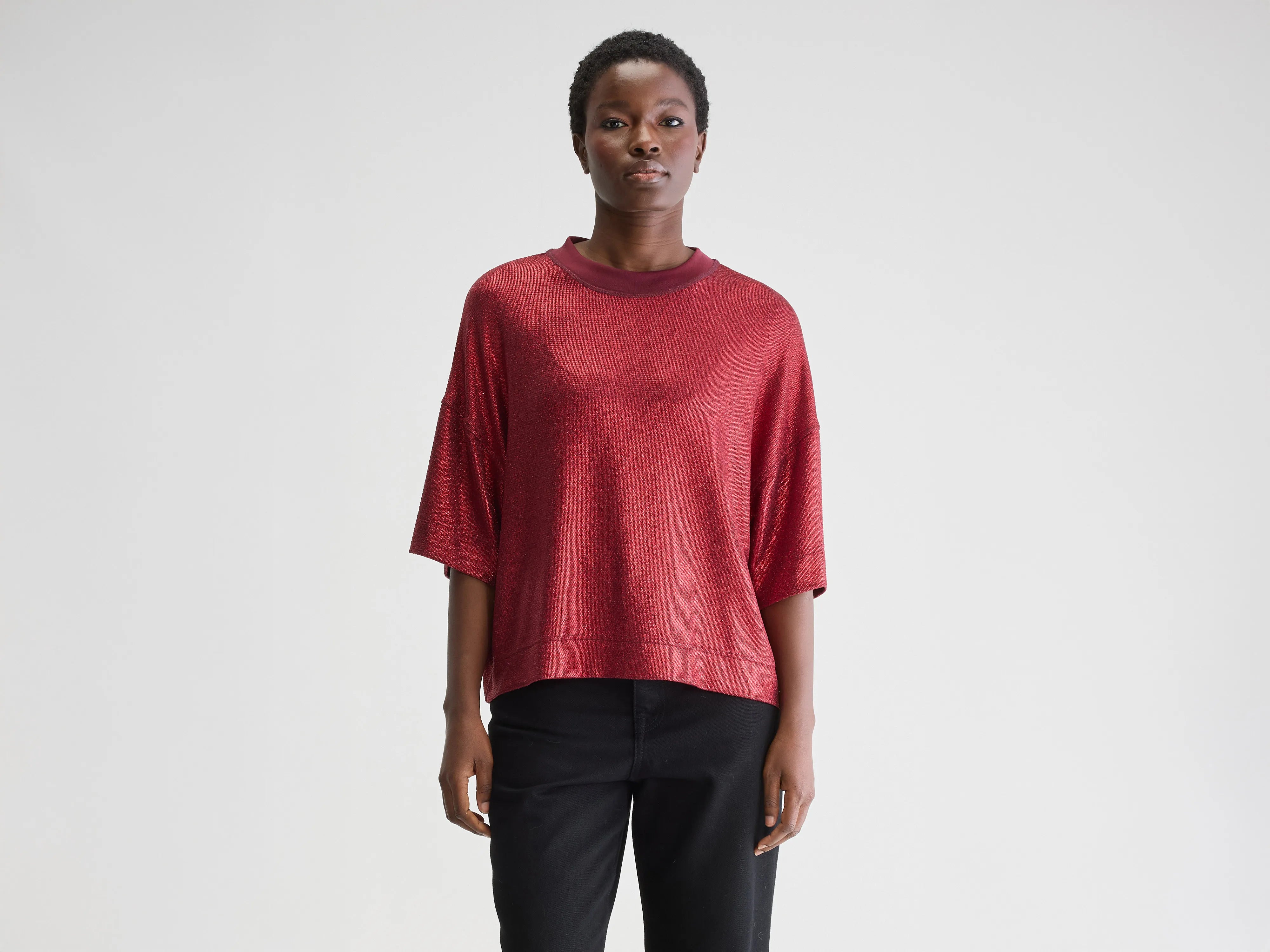 Striped Women T Shirt in a Classic PatternVim short-sleeve t-shirt (251 / W / AMORE)