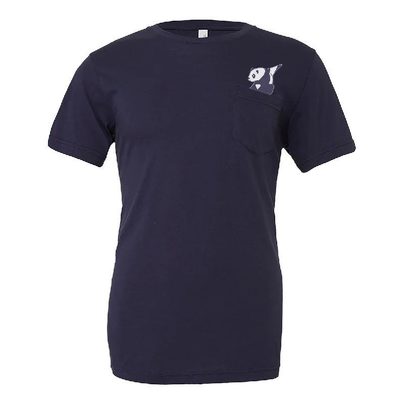 Embroidered Women T Shirt with Intricate DetailsPandorca Pocket T-shirt