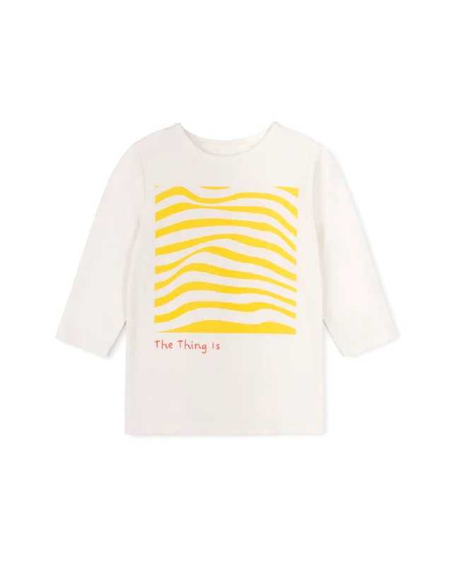 Puff Sleeve Women T Shirt for a Fashion - Forward LookMain Big Print Tee