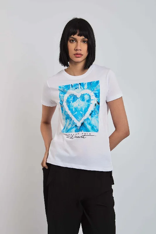 V - Neck Women T Shirt to Enhance the NecklineT-Shirt