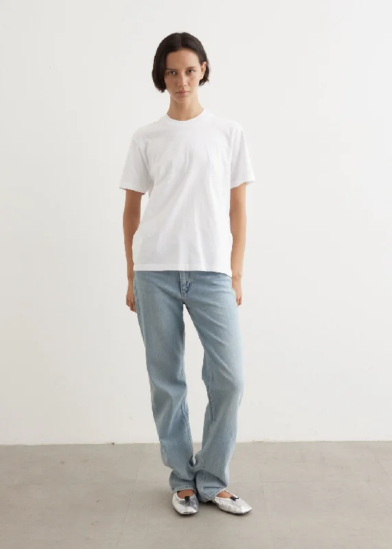 V - Neck Women T Shirt to Enhance the NecklineTonal Logo ADC T-Shirt