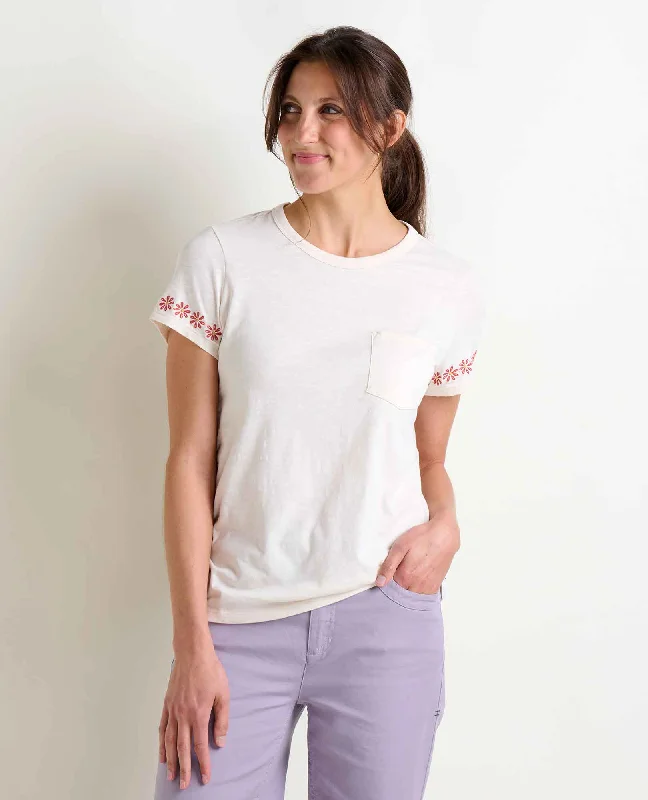 Plus Size Women T Shirt for a Comfortable and Flattering FitWomen's Primo Crew Embroidered Plus Size Women T Shirt for a Comfortable and Flattering FitWomen's Primo Crew Embroidered