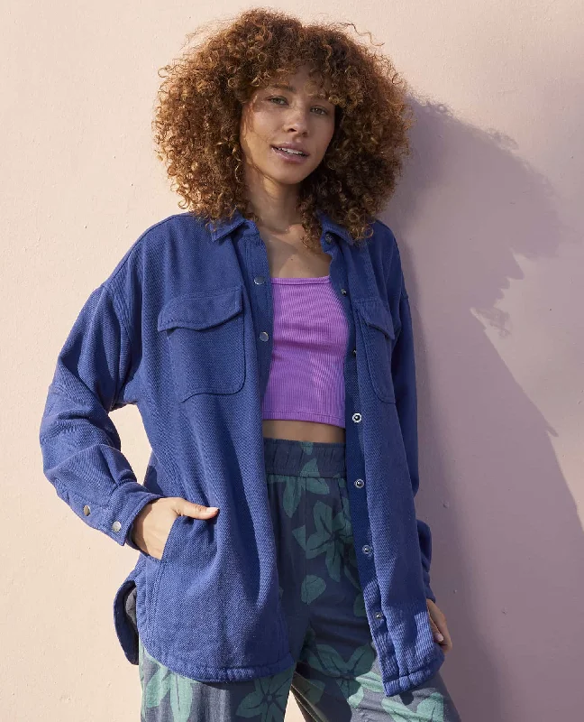 Puff Sleeve Women T Shirt for a Fashion - Forward LookConifer Shirt Jacket