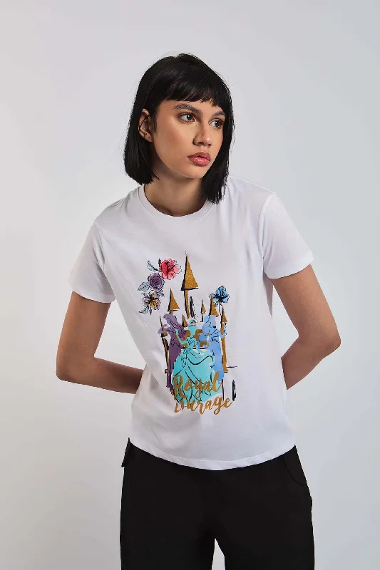 Puff Sleeve Women T Shirt for a Fashion - Forward LookT-Shirt
