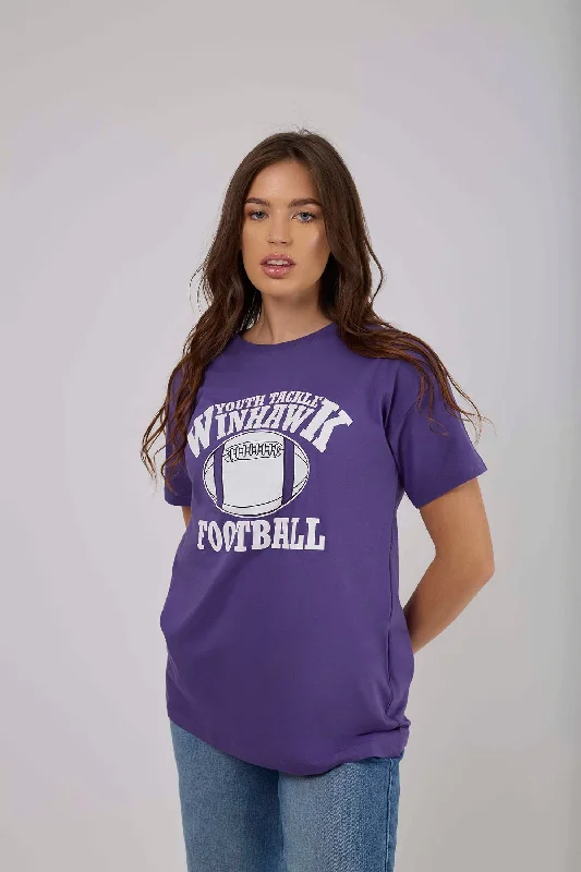 Ringer T Shirt Women with Retro - Inspired StripesT-Shirt
