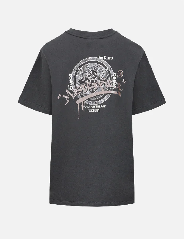 Puff Sleeve Women T Shirt for a Fashion - Forward LookPaisley Kamon Print T-shirt