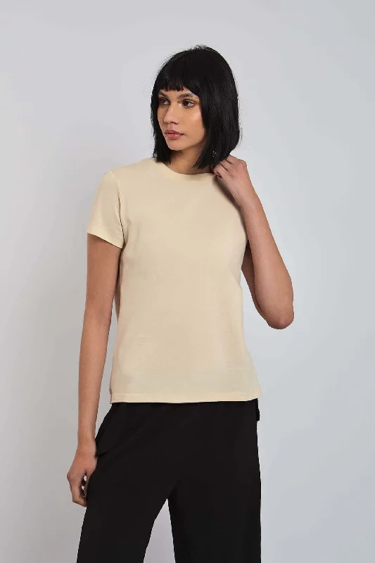 Embroidered Women T Shirt with Intricate DetailsT-Shirt