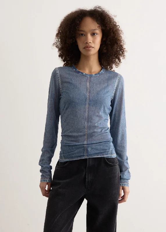 Miramar Mesh Long Sleeve Top