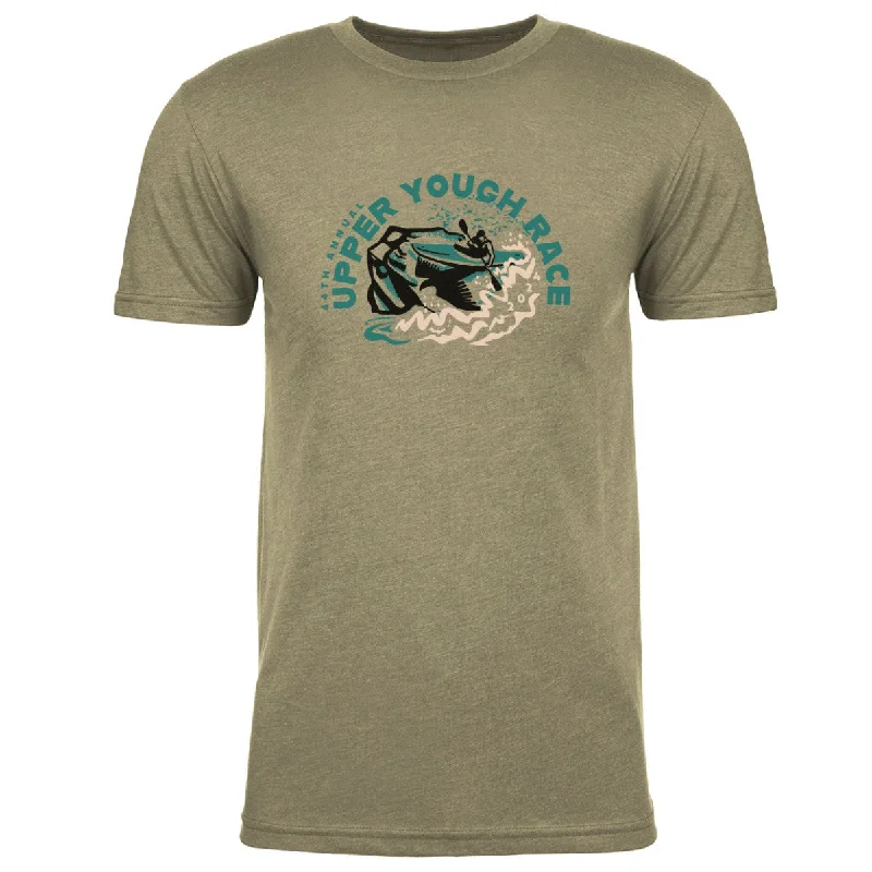 Ringer T Shirt Women with Retro - Inspired StripesUpper Yough Race T-shirt