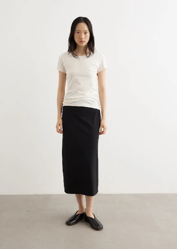 Crop Top Women T Shirt to Pair with High - Waisted BottomsFitted T-Shirt