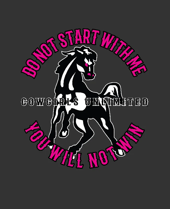 Pocketed Women T Shirt for Added FunctionalityWomen's Cowgirls Unlimited Win T-Shirt #CG-1237 Pocketed Women T Shirt for Added FunctionalityWomen's Cowgirls Unlimited Win T-Shirt #CG-1237