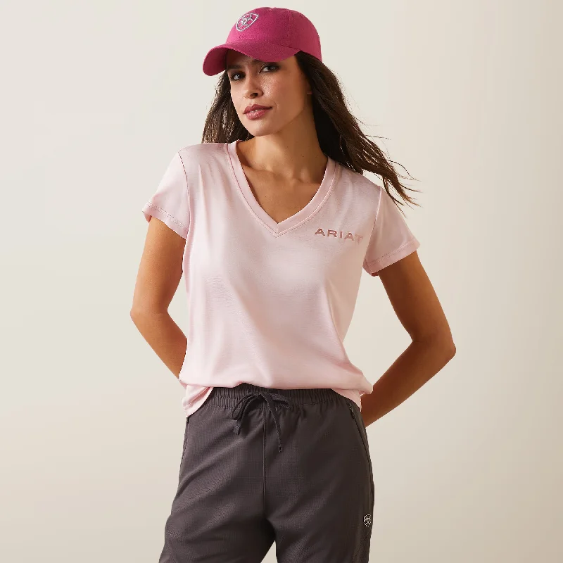 Sheer Women T Shirt for a Stylish and Alluring LookWomen's Ariat Laguna Logo T-Shirt #10043433 Sheer Women T Shirt for a Stylish and Alluring LookWomen's Ariat Laguna Logo T-Shirt #10043433