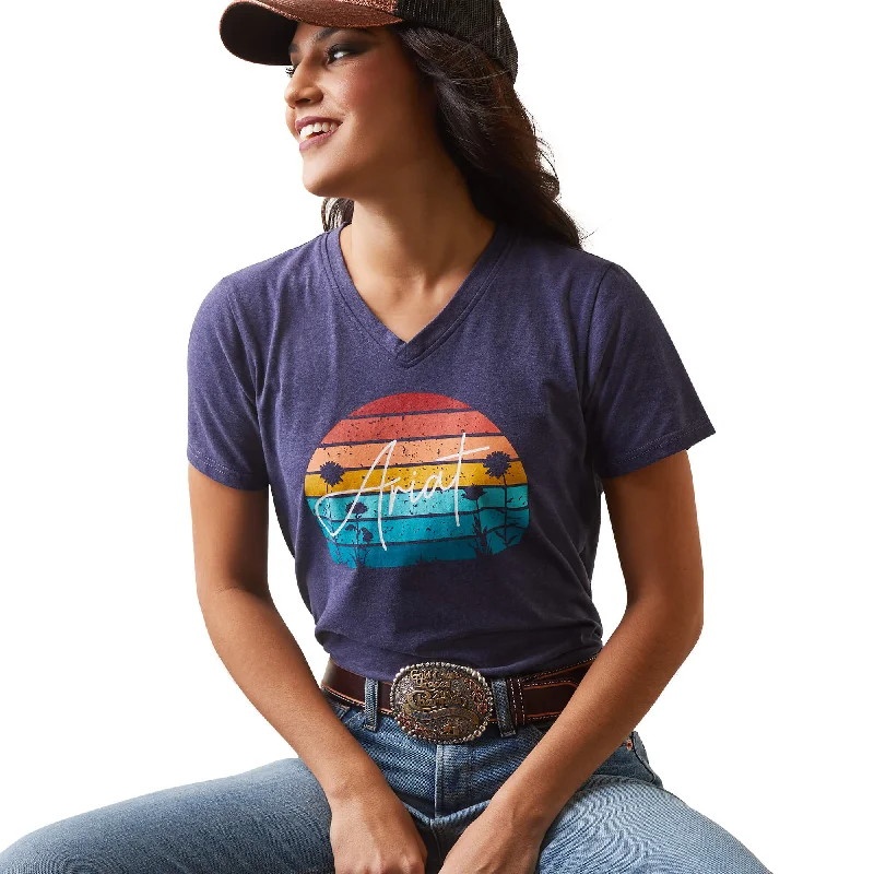 Tie - Dye Women T Shirt with a Bohemian VibeWomen's Ariat REAL Horizon T-Shirt #10043418 Tie - Dye Women T Shirt with a Bohemian VibeWomen's Ariat REAL Horizon T-Shirt #10043418