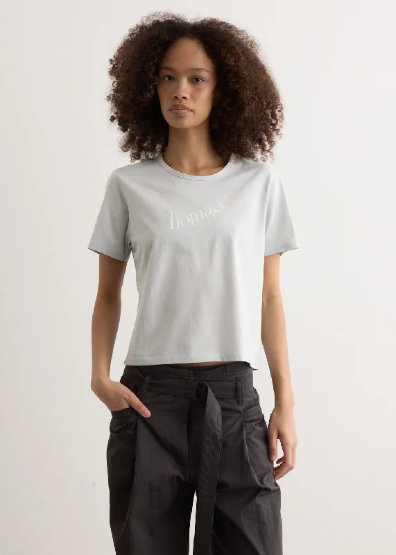 Embroidered Women T Shirt with Intricate DetailsHomage T-Shirt