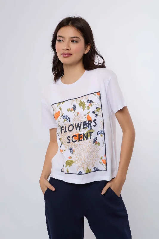 Muscle Women T Shirt for a Sporty and Casual LookWomen Shirt - White