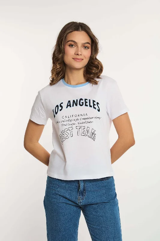 Striped Women T Shirt in a Classic PatternT-Shirt