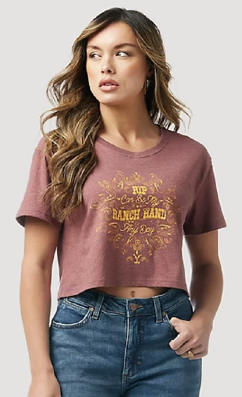 Sleeveless Women T Shirt for Summer ComfortWomen's Wrangler Yellowstone Crop T-Shirt #112323573 Sleeveless Women T Shirt for Summer ComfortWomen's Wrangler Yellowstone Crop T-Shirt #112323573