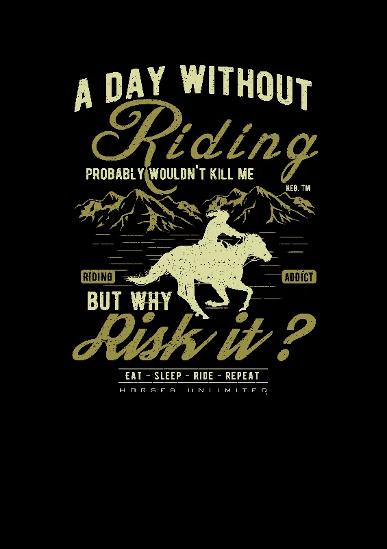 Moisture - Wicking Women T Shirt for Active LifestylesWomen's Horses Unlimited Without T-Shirt #UH-7684 Moisture - Wicking Women T Shirt for Active LifestylesWomen's Horses Unlimited Without T-Shirt #UH-7684