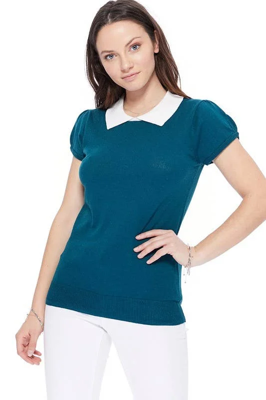 Teal Blue/Ivory