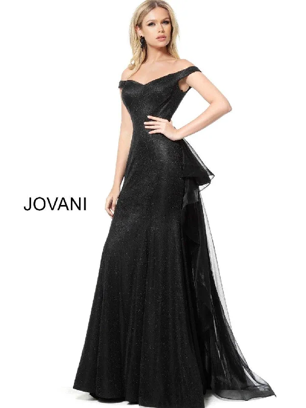 Maxi dresses with a keyhole back for a sexy detail Jovani 2308 Long Formal Prom Dress