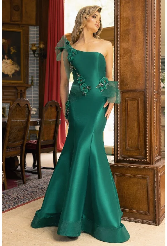 Maxi dresses with a pleated skirt for a timeless and elegant appearance Terani Couture 242E3114 Mermaid Long Formal Prom EveningDress Maxi dresses with a pleated skirt for a timeless and elegant appearance Terani Couture 242E3114 Mermaid Long Formal Prom EveningDress